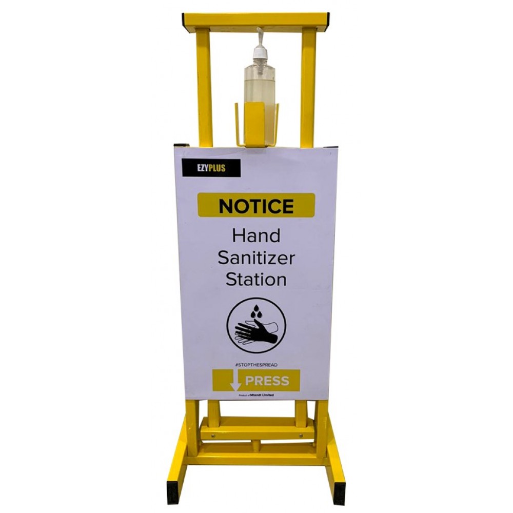 EZY Foot Pedal Sanitizer Dispenser Double Arm - Floor